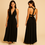 Solyra – Elegante wikkeljurk met eindeloze draagopties