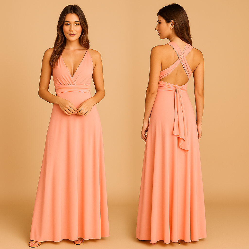 Solyra – Elegante wikkeljurk met eindeloze draagopties