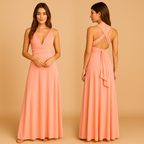 Solyra – Elegante wikkeljurk met eindeloze draagopties