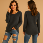 Marayne – Lichtgewicht gebreide trui met ronde hals