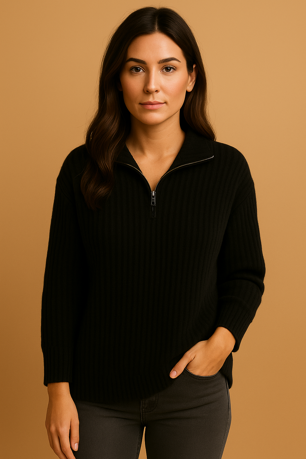 Aurelle – Chique damestrui met halve rits