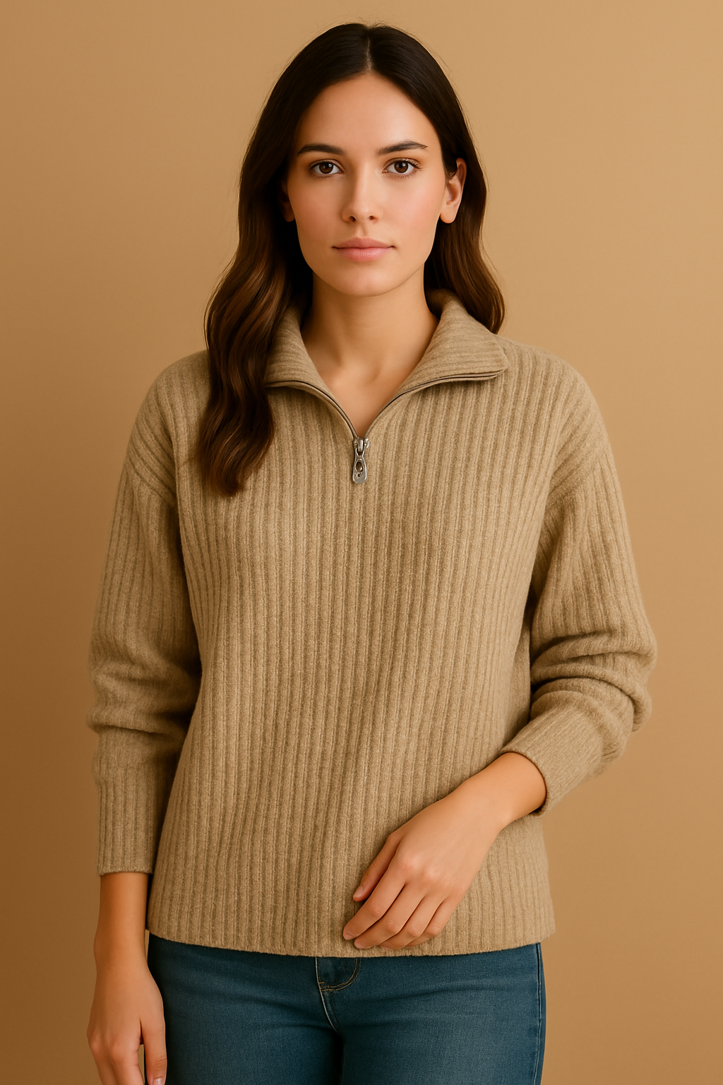 Aurelle – Chique damestrui met halve rits