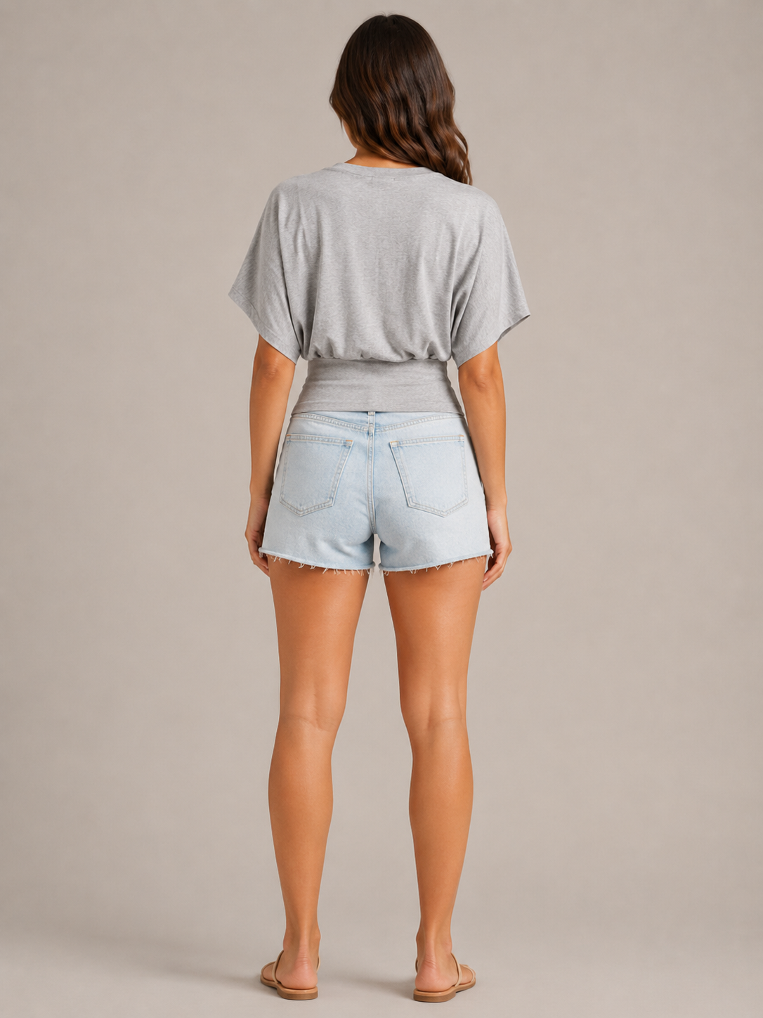 Loovay Vayenne Dames Top met Vleermuismouwen