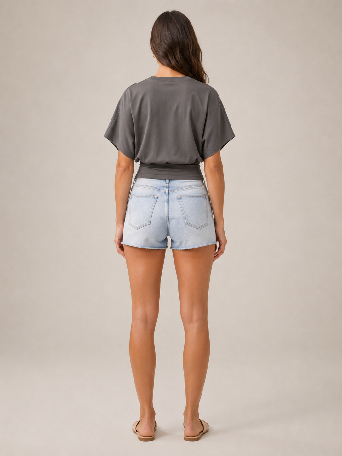 Loovay Vayenne Dames Top met Vleermuismouwen