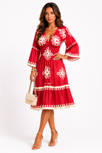 Loovay Solara Jurk, Bohemian Zomerstijl