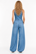 Loovay Mariselle Jumpsuit, Casual Chic Dungaree