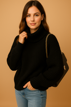 Lorène – Warme gebreide damestrui