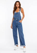 Loovay Novara Overall, Denim Casual Chic