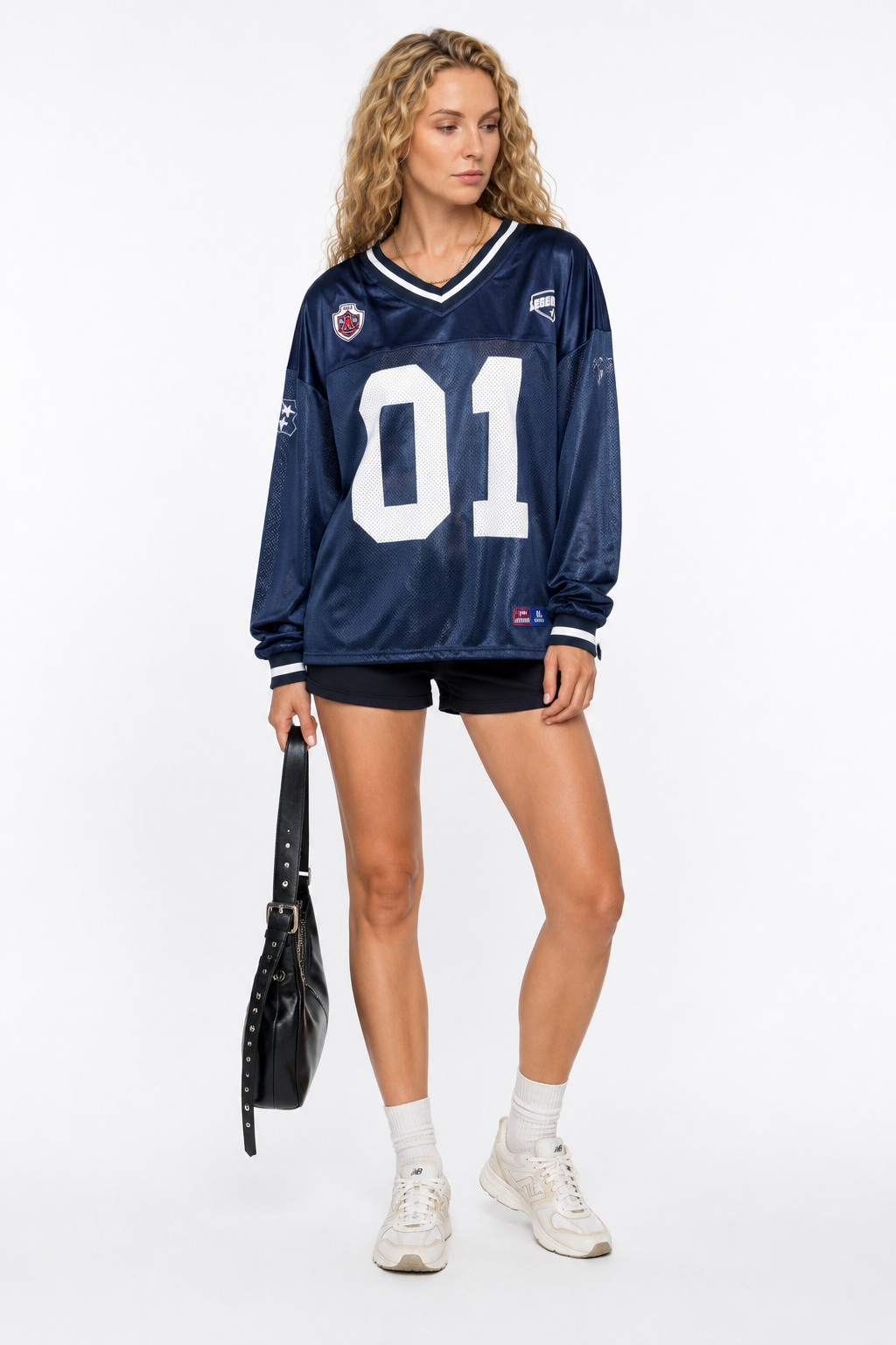 Loovay Veyrona Shirt, Oversized Sport Chic