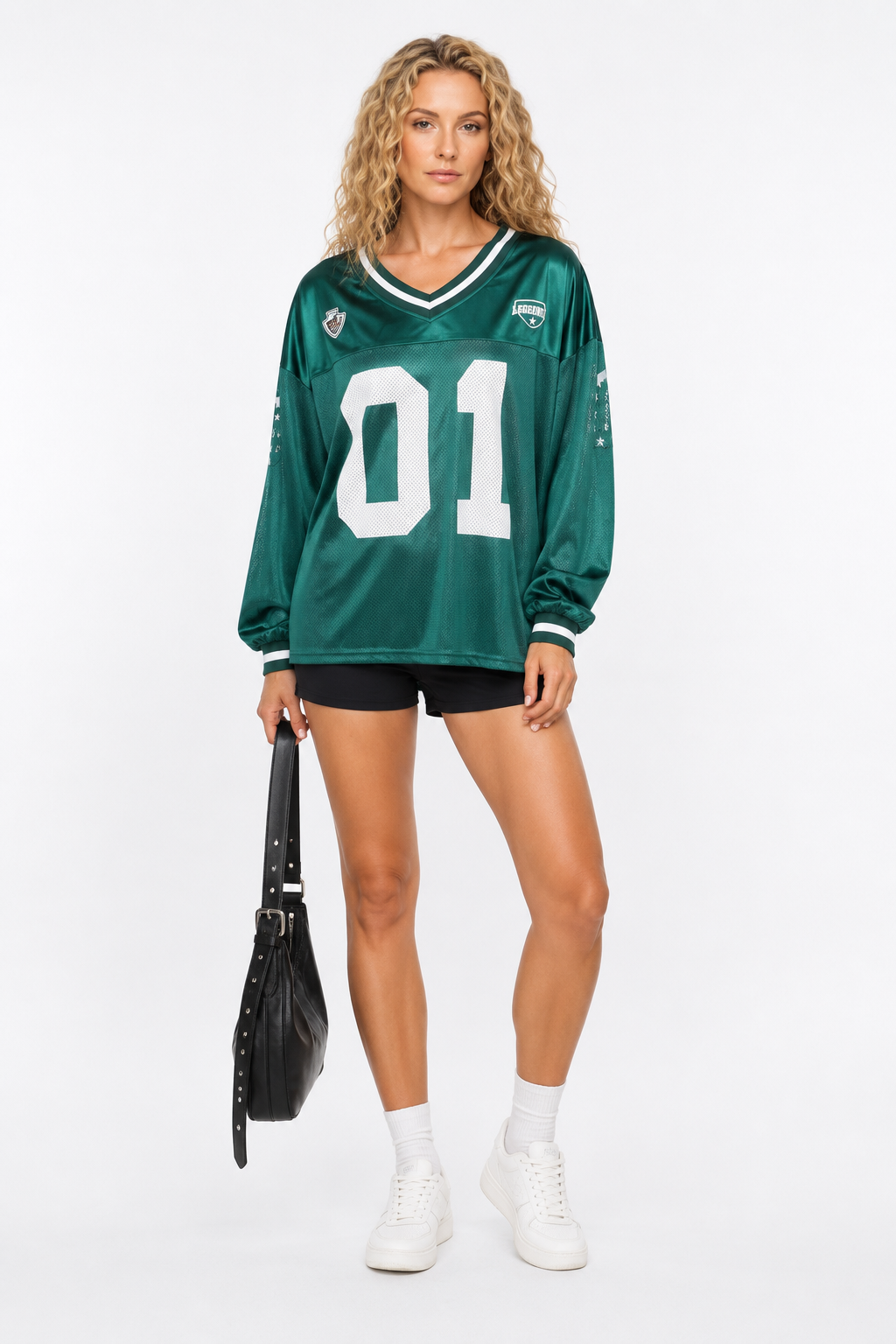 Loovay Veyrona Shirt, Oversized Sport Chic