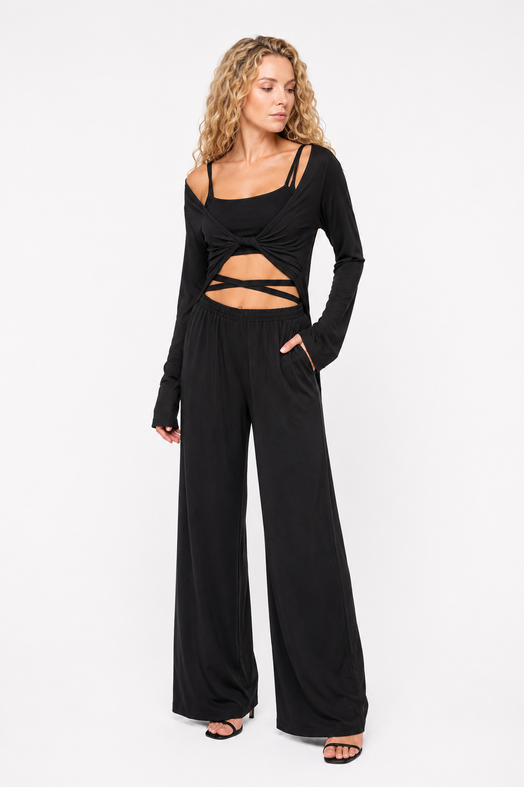 Loovay Aurevina Set, Luxe 3-Delige Lounge Look
