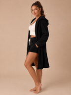 Loovay Elysane Driedelige Pyjamaset met Vest en Short