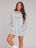 Loovay Solace Hoodie, Pluche Hoodie met Tekstprint