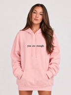 Loovay Solace Hoodie, Pluche Hoodie met Tekstprint