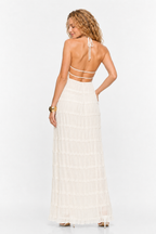 Loovay Aurélisse Jurk, Halter Maxi Elegantie