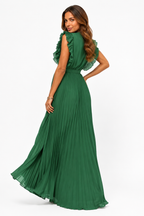 Loovay Emerelle Jurk, Bohemian V-Hals Elegantie