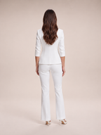 Loovay Elvianne Blazerpak met Flared Broek