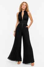Loovay Valerisse Jumpsuit, Geplooide Elegantie