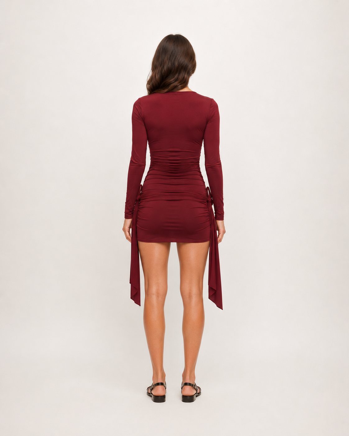 Loovay Lisunora Mini Jurk met Strikbanden