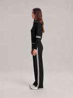 Loovay Vionelle Loungewear Set met Sweater en Wide Leg Broek