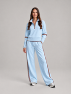 Loovay Vionelle Loungewear Set met Sweater en Wide Leg Broek