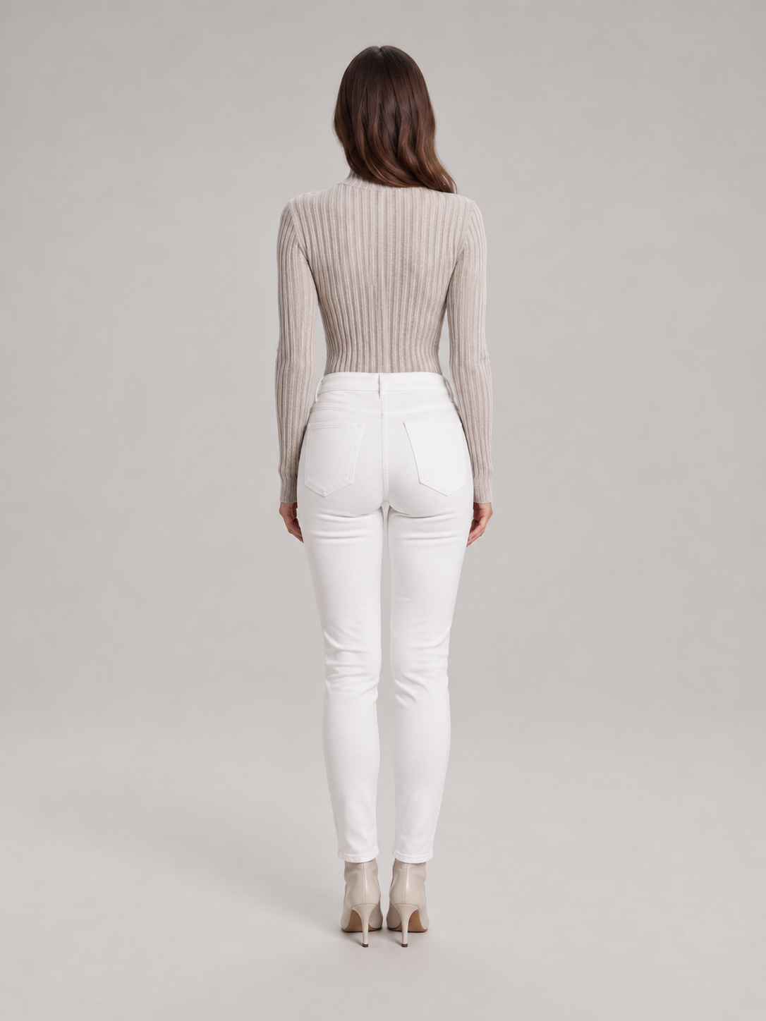 Loovay Mirevia Body met Hoge Kraag