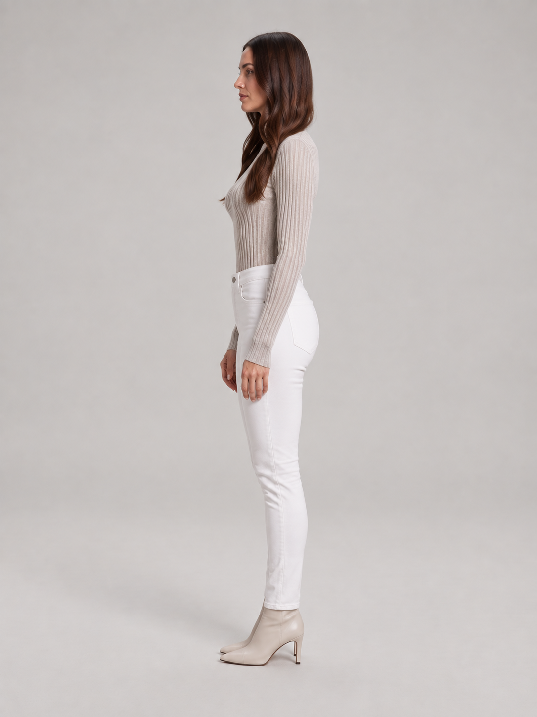 Loovay Mirevia Body met Hoge Kraag