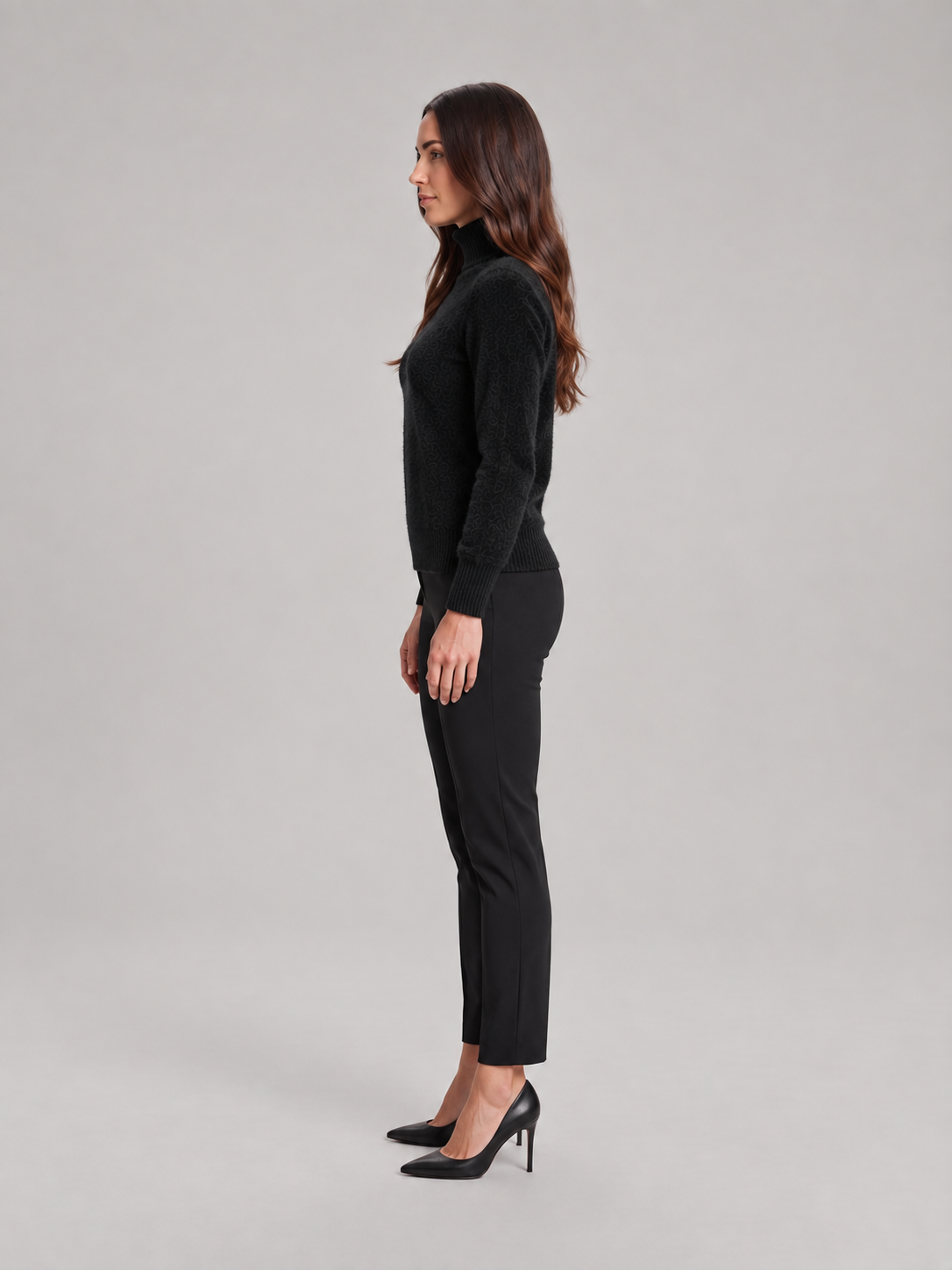 Loovay Cirevia Dames Coltrui met Ribgebreide Structuur
