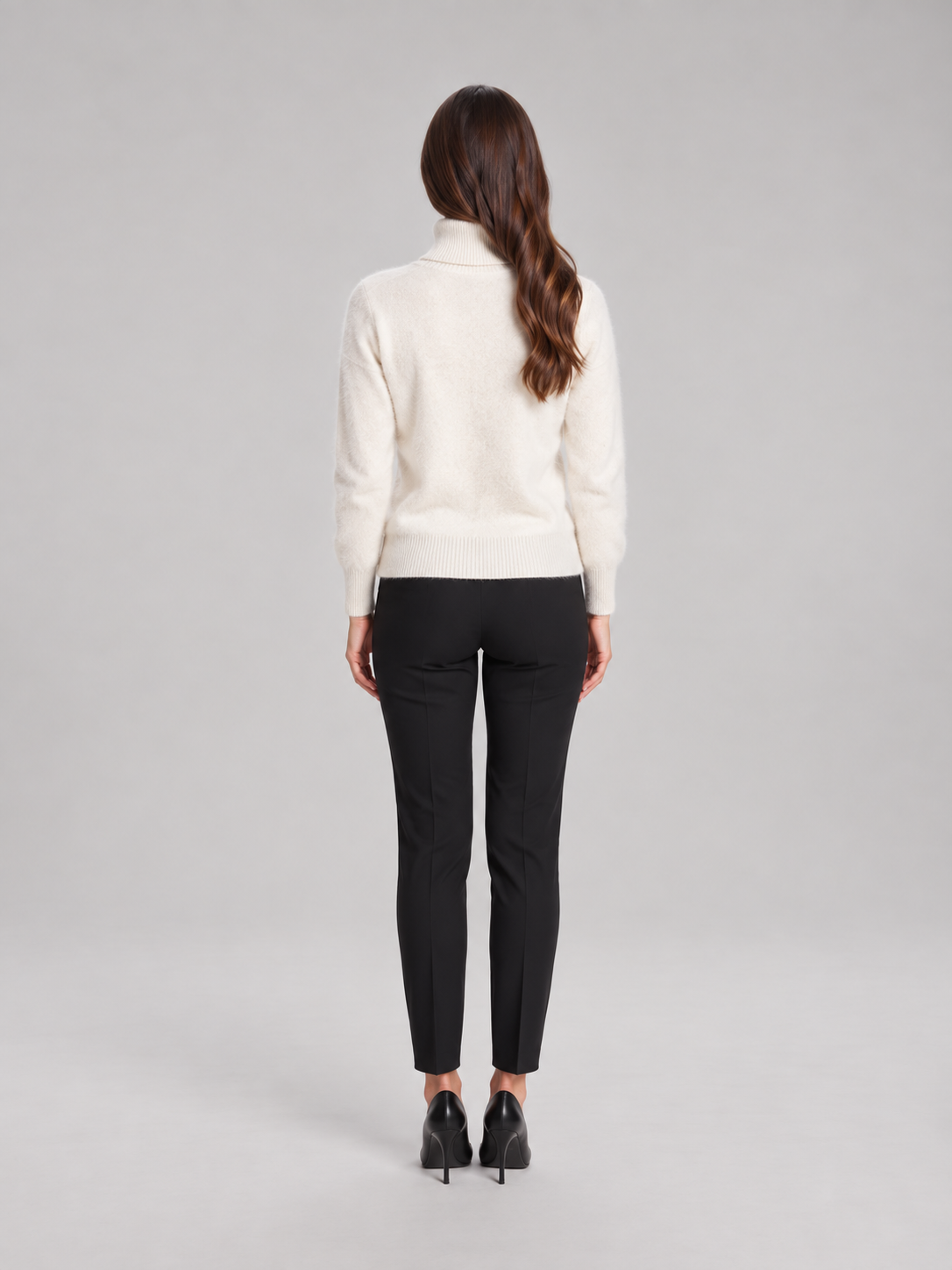 Loovay Cirevia Dames Coltrui met Ribgebreide Structuur