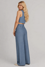 Loovay Marvienne Set, Overslag Top en D Ring Pantalon