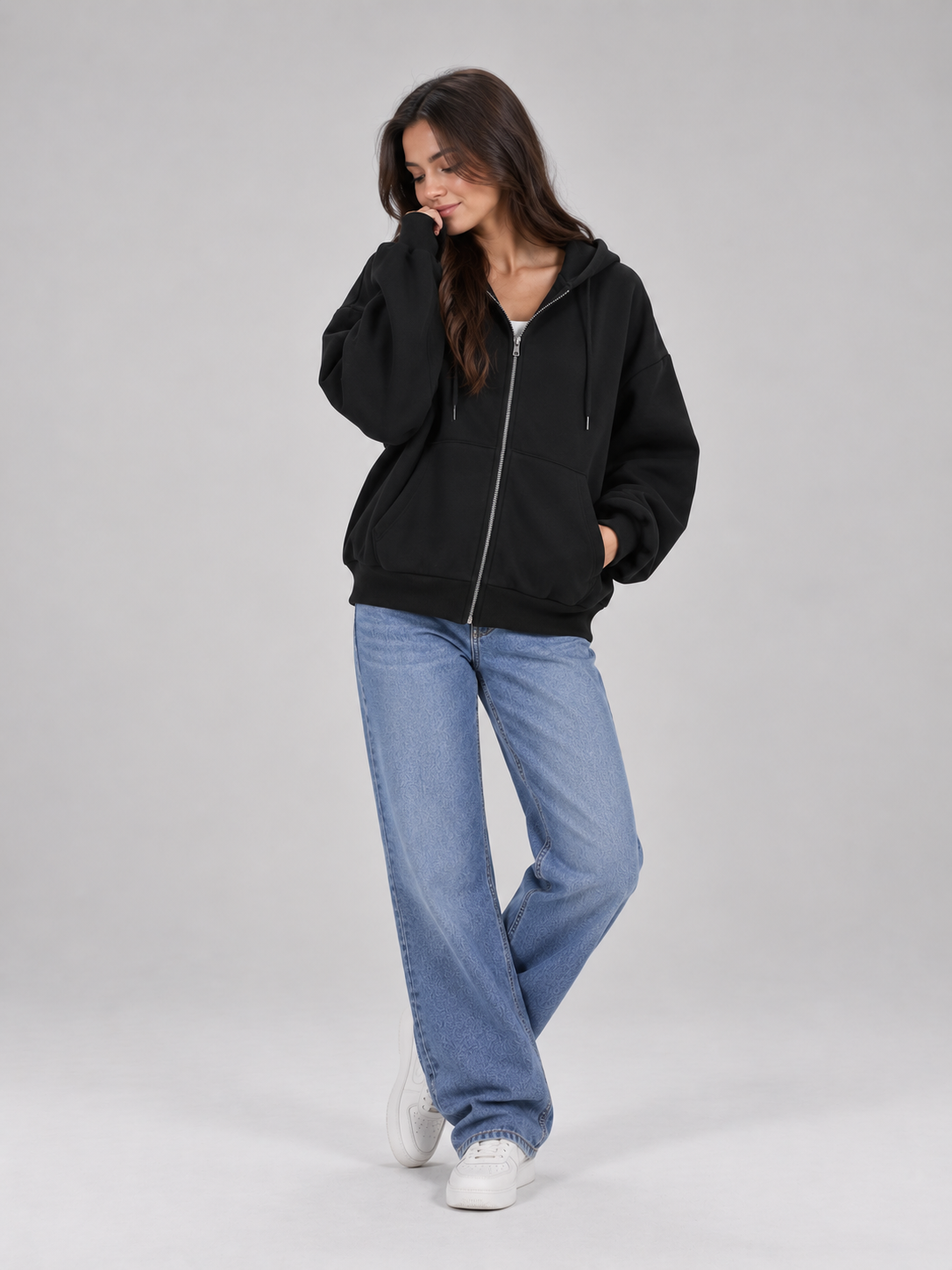 Loovay Venisse Dames Vest met Capuchon