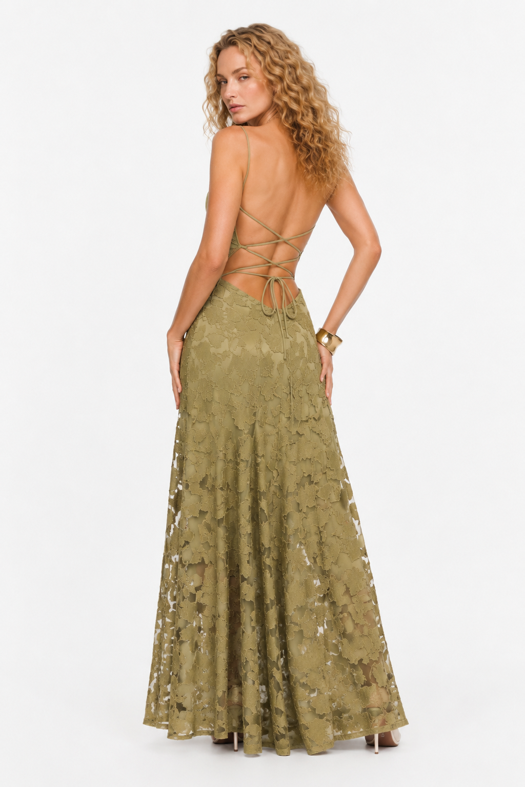 Loovay Seralyn Jurk, Maxi A-Lijn Elegantie