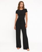 Loovay Velunora Loungeset met Wijde Broek