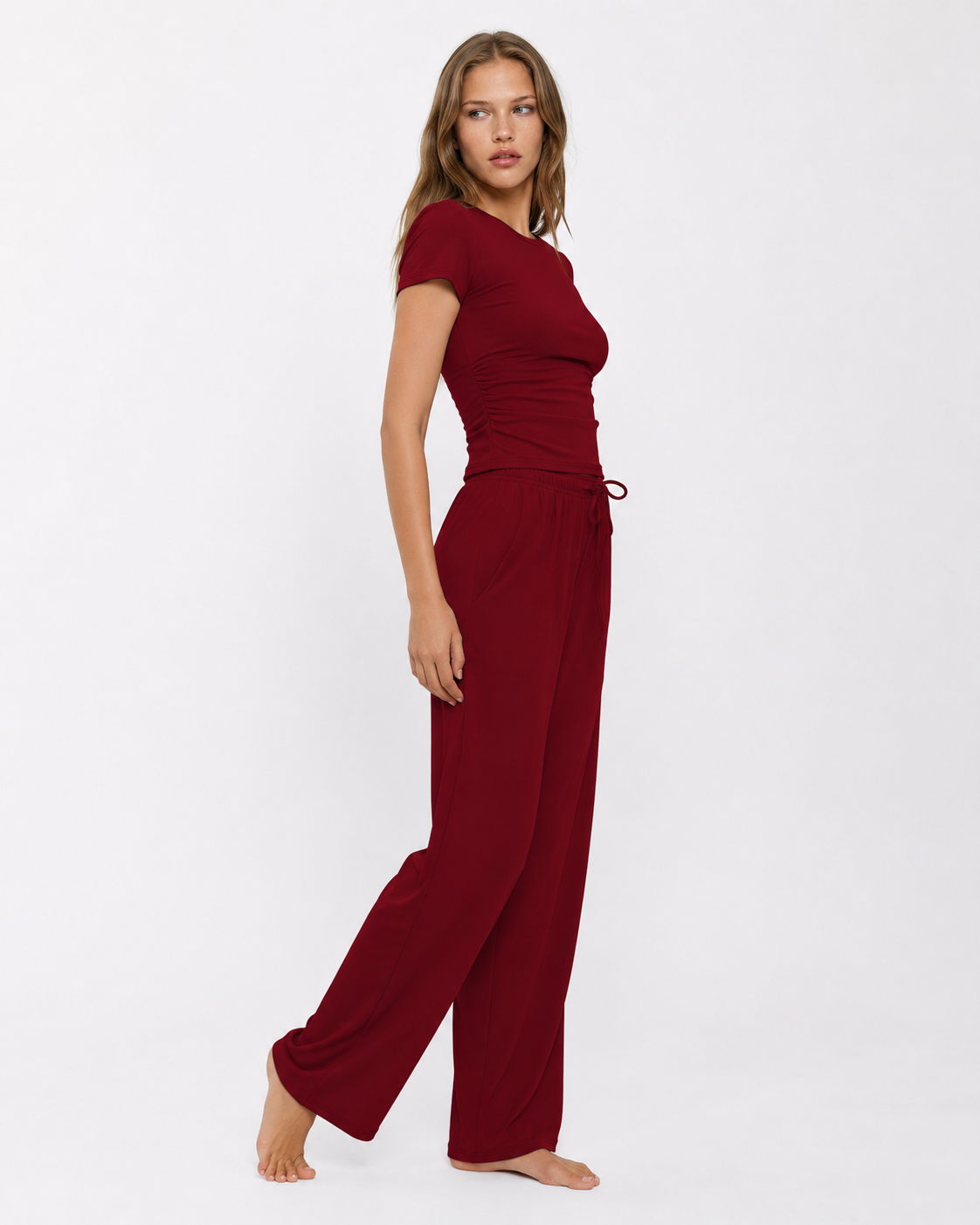 Loovay Velunora Loungeset met Wijde Broek