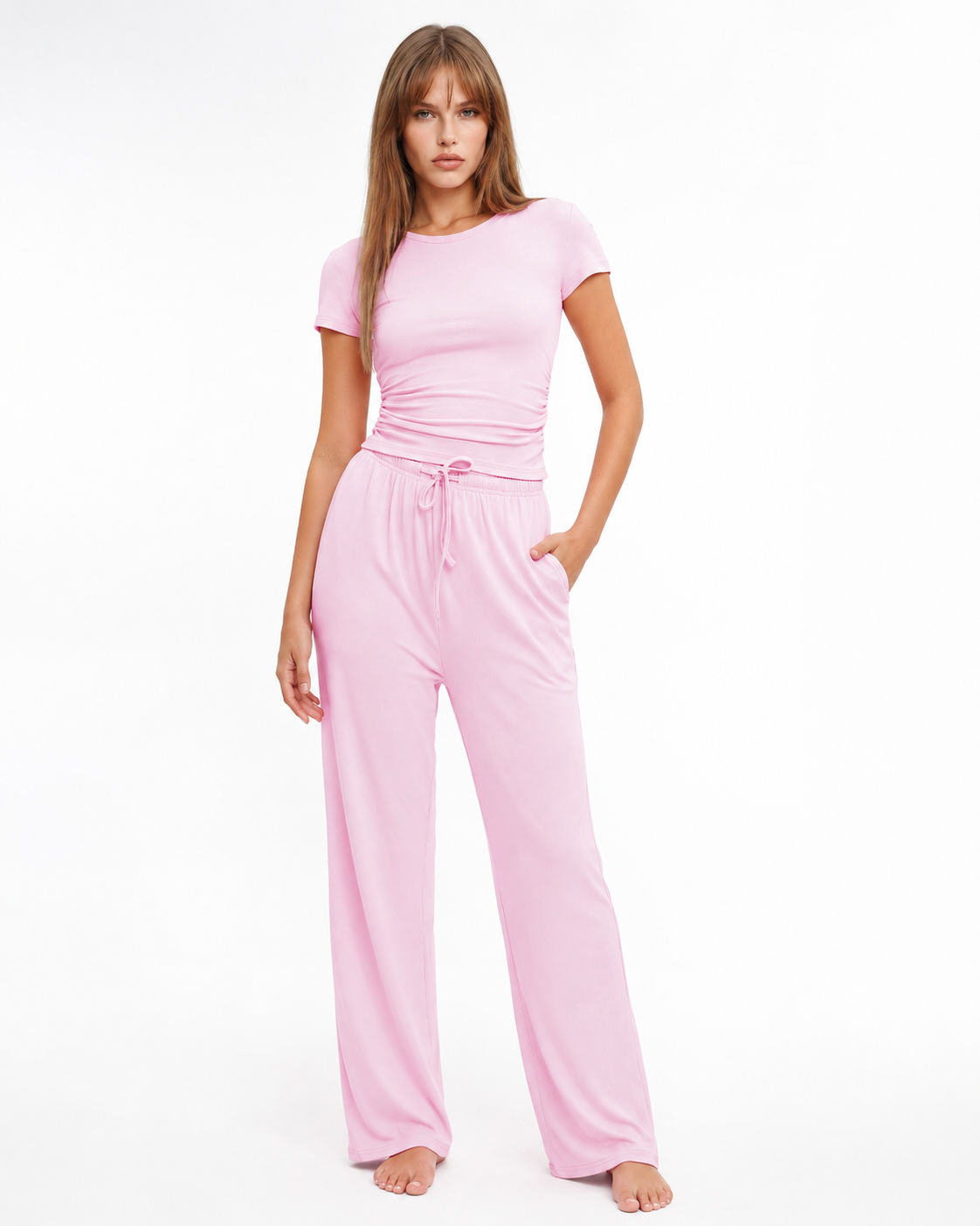 Loovay Velunora Loungeset met Wijde Broek