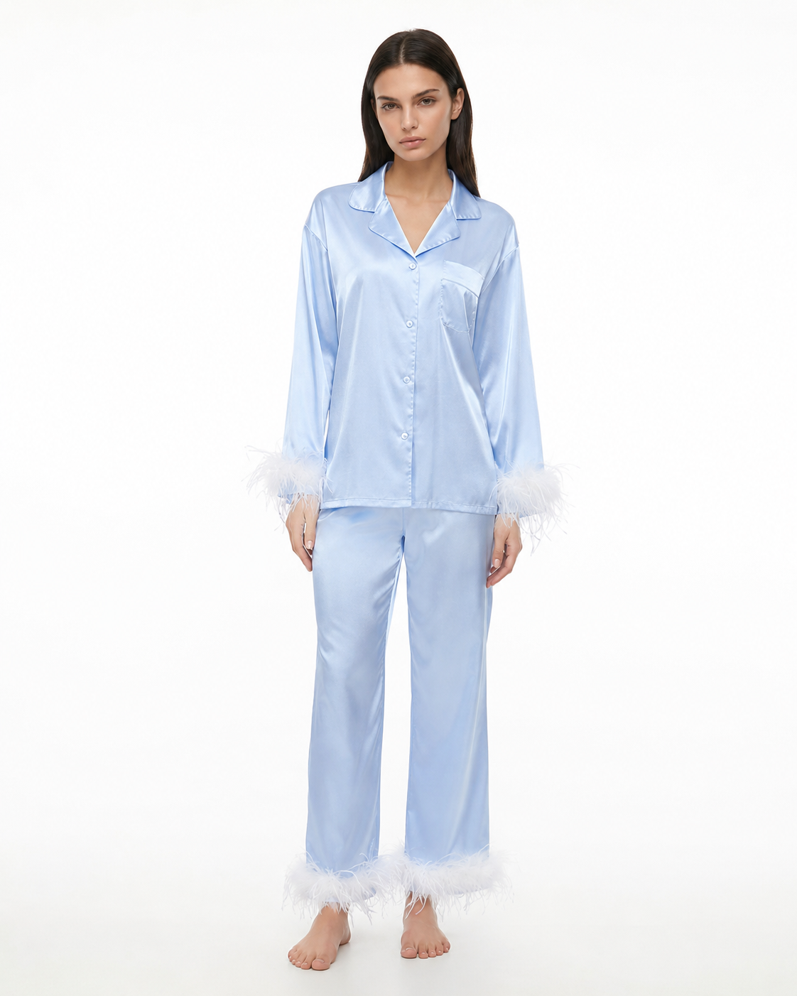 Loovay Hollynuit Satijnen Pyjamaset