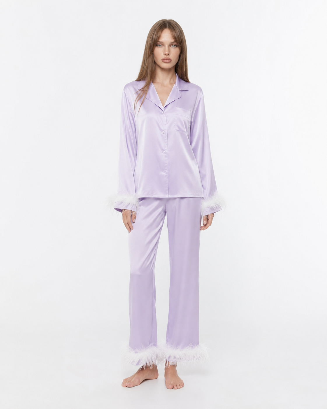 Loovay Hollynuit Satijnen Pyjamaset