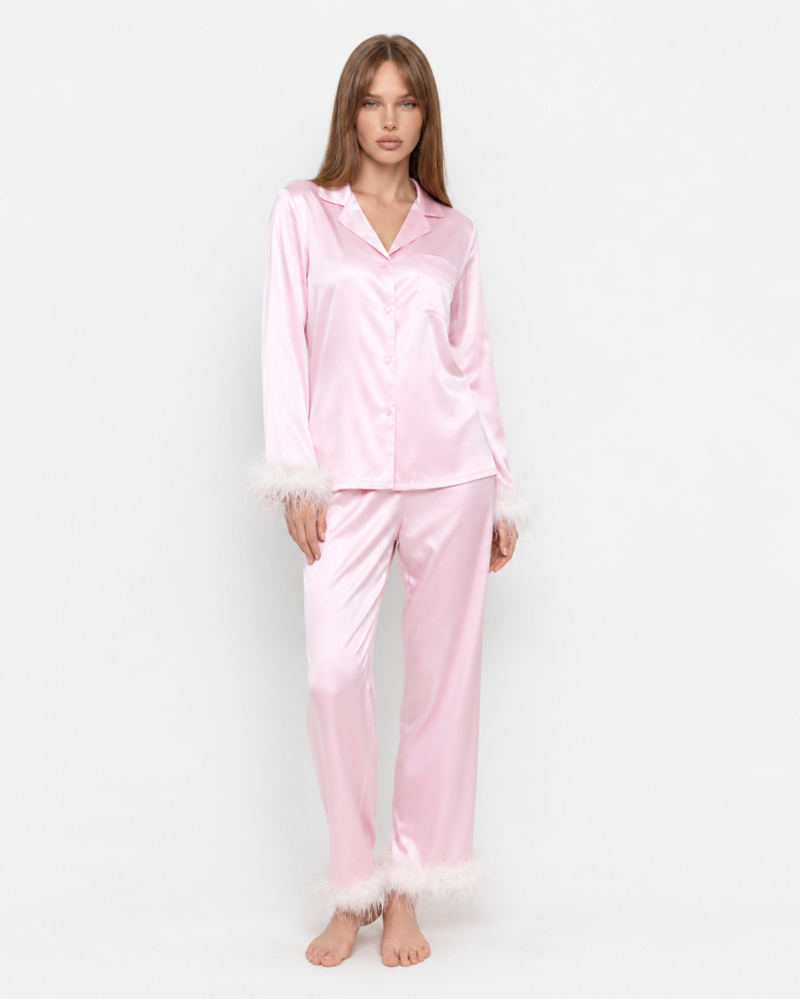 Loovay Hollynuit Satijnen Pyjamaset