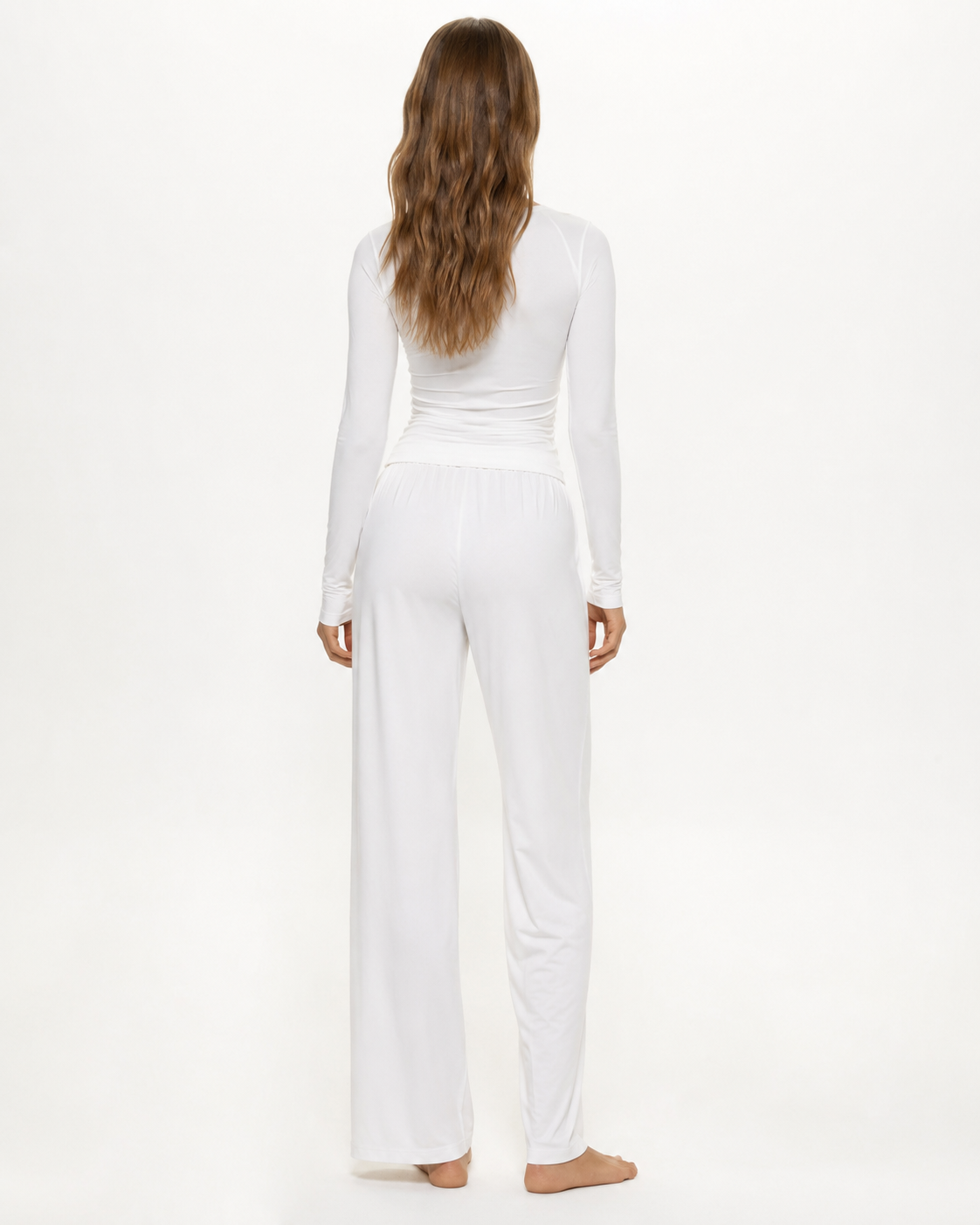 Loovay Rêverose Loungeset met Wijde Broek