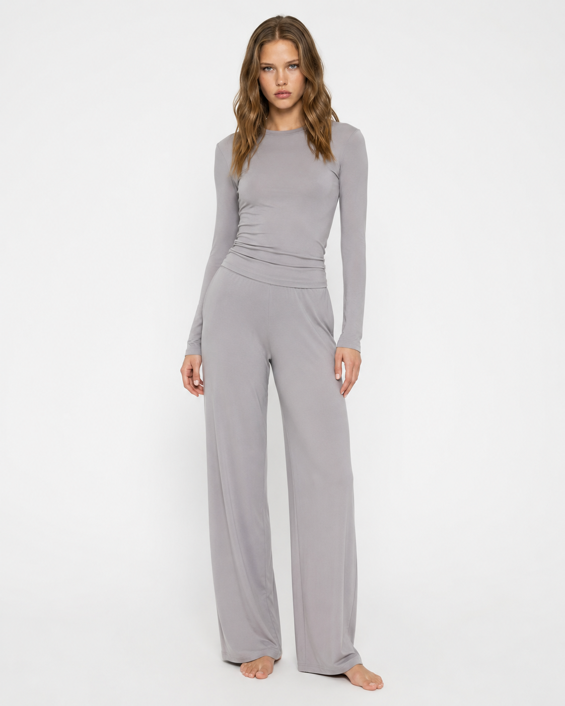Loovay Rêverose Loungeset met Wijde Broek