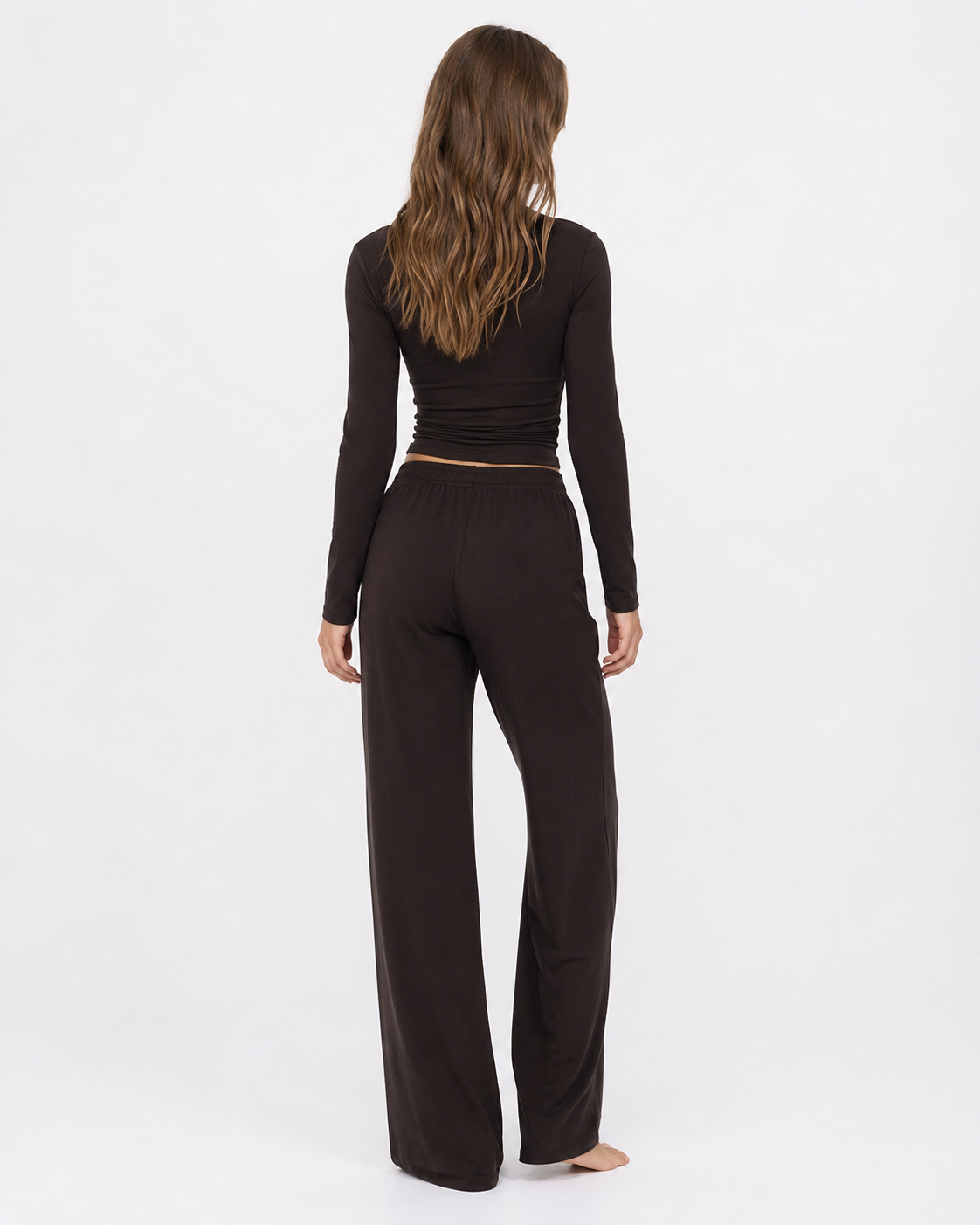 Loovay Rêverose Loungeset met Wijde Broek