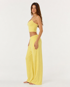 Loovay Tricotelle Gebreide Loungeset met Wijde Broek