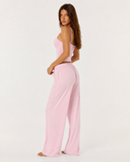 Loovay Veloutée Loungeset met Wijde Broek