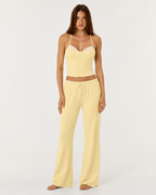 Loovay Veloutée Loungeset met Wijde Broek