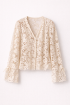 Loovay Liora Top, Bloemenkant Design