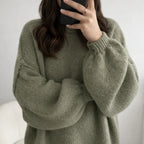 Loovay Cloud, Oversized Gebreide Coltrui
