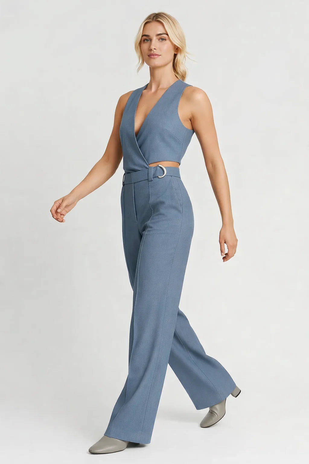 Loovay Marvienne Set, Overslag Top en D Ring Pantalon