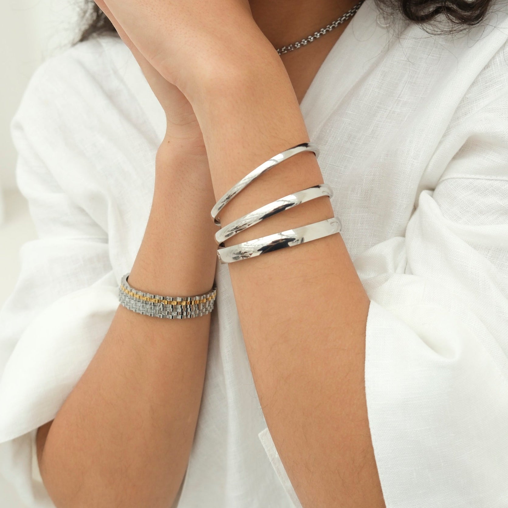 Loovay Aurélisse Armband, Klassieke Bangle Medium