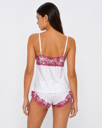 Loovay Amourette Pyjamaset met Contrasterend Kant