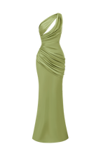 Loovay Maelira One Shoulder Maxi Jurk